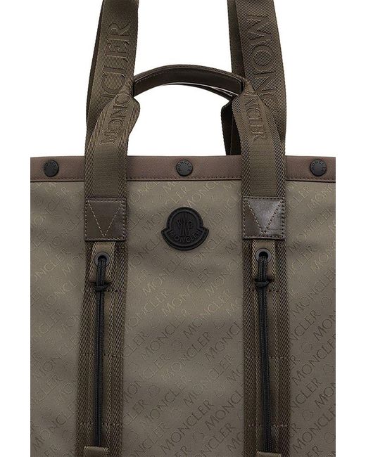 Moncler Brown Shopper Type Bag, for men
