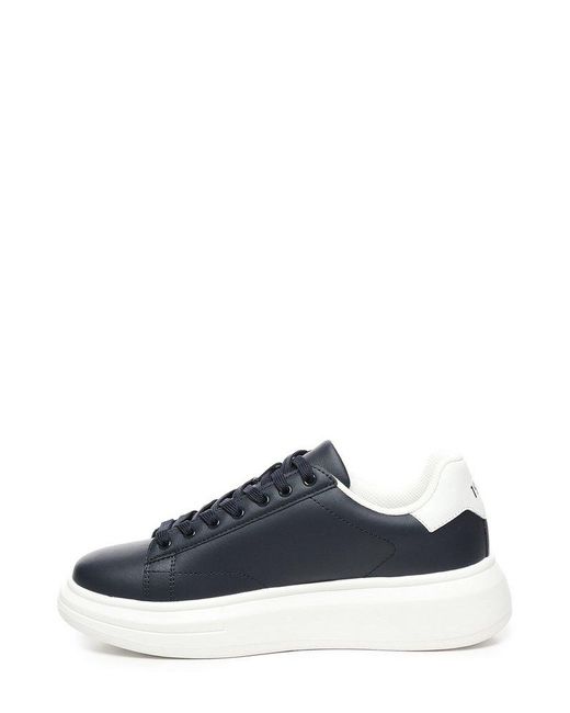 Liu Jo Blue Lace-Up Sneakers for men