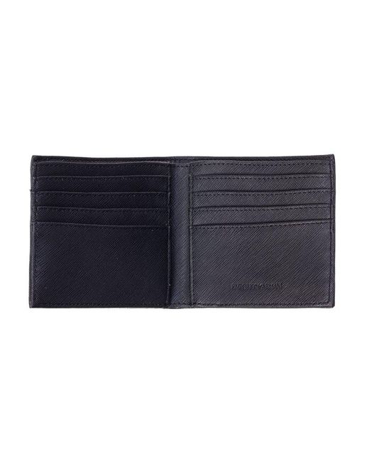 Emporio Armani Blue Wallet for men