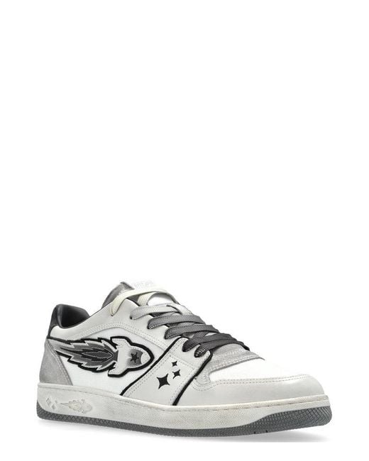 ENTERPRISE JAPAN White Starburst Casual Sneakers for men