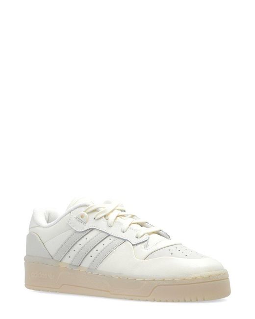 Adidas Originals White Rivalry Low-top Sneakers for men