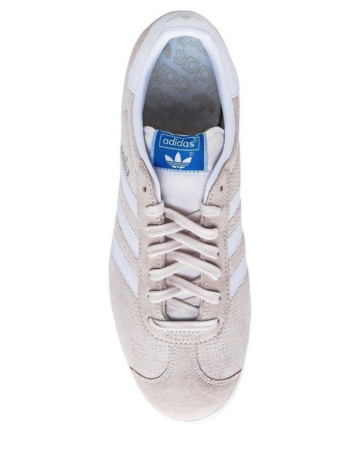 Adidas Originals White Gazelle Low-top Sneakers for men