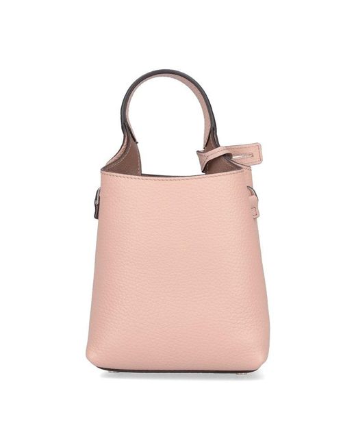 Tod's Micro Logo Bag in Pink | Lyst