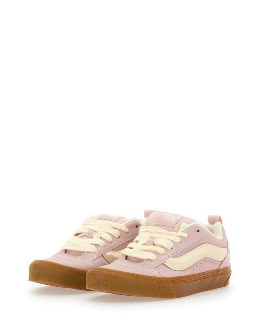 Vans Brown Lace-Up Sneakers