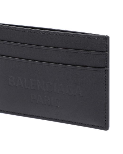 Balenciaga Black Duty Free Cardholder for men