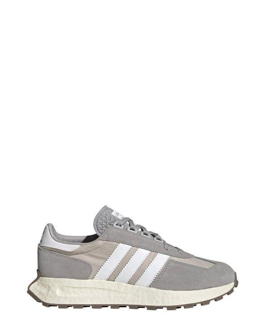 adidas Leather Retropy E5 Sneakers in Grey (Gray) for Men | Lyst