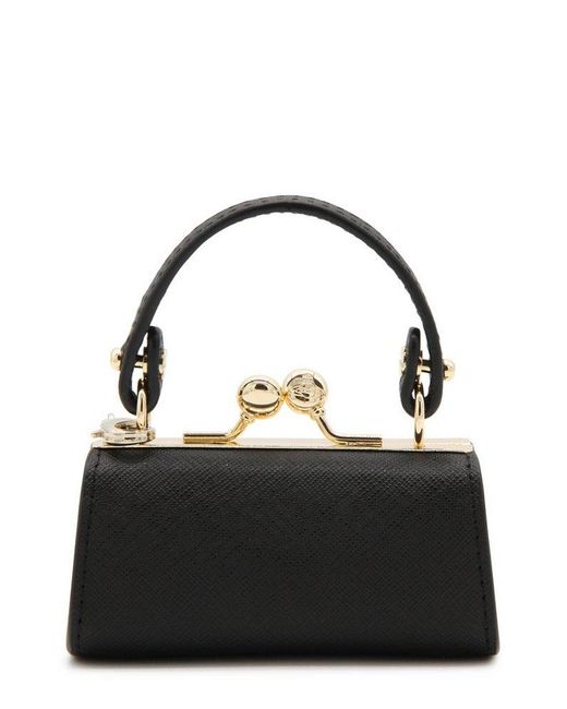 Vivienne Westwood正規品/送料関税込み DOLL ORB TOTE BAG Vivienne Westwood Doll Orb Plaque Tote Bag in Black | Lyst