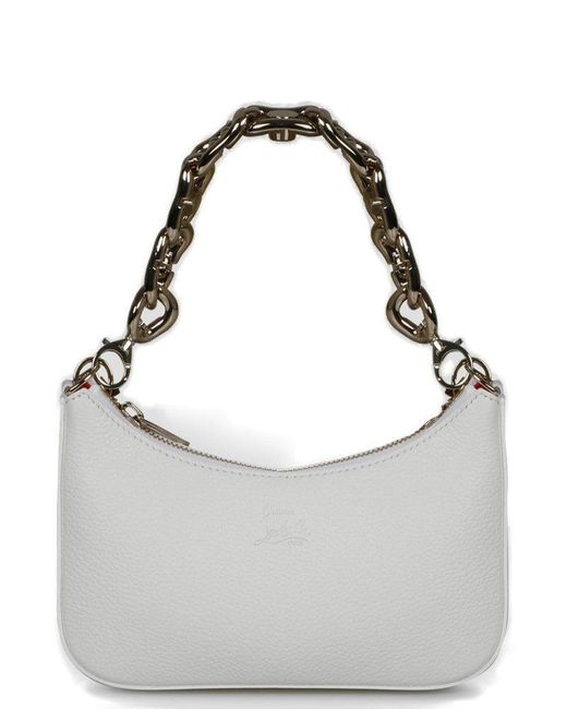 Christian Louboutin Loubila Chain Mini Leather Shoulder Bag