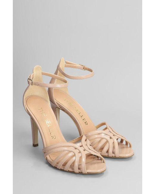 The Seller Pink Buckle-Fastened Sandals