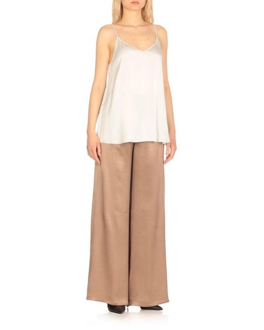 Antonelli White Camisole Top