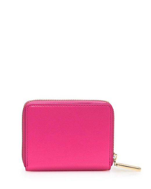 Chiara Ferragni Pink Wallet With Logo