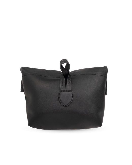 Maison Margiela Black Roll-top Handbag