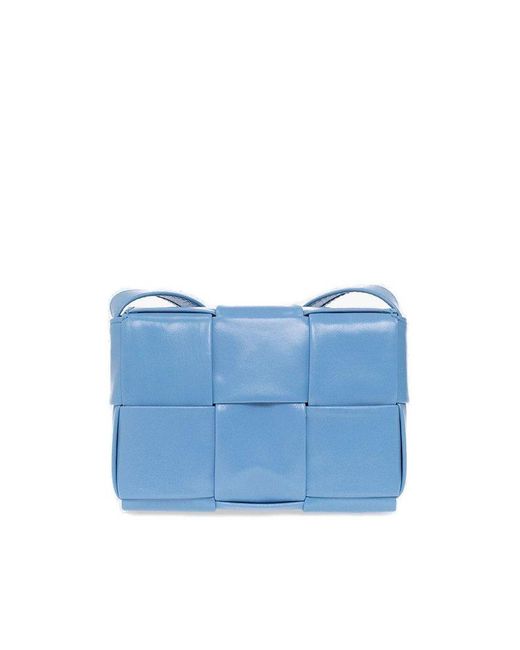 Bottega Veneta Blue 'cassette Mini' Shoulder Bag, for men