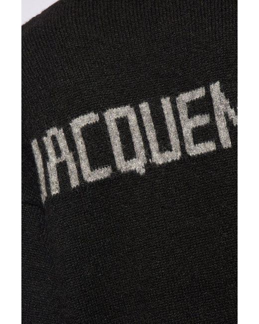 Jacquemus Knit Sweater In Black for men