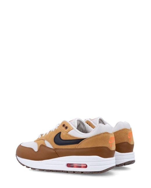 Nike Brown Air Max 1 Essential Lace-Up Sneakers