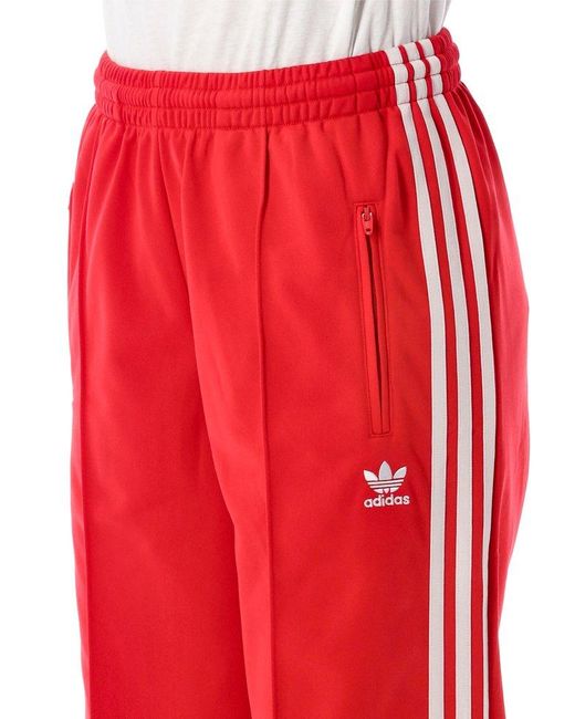 Adidas Originals Red Adicolor Classics Firebird Tracksuit Bottoms
