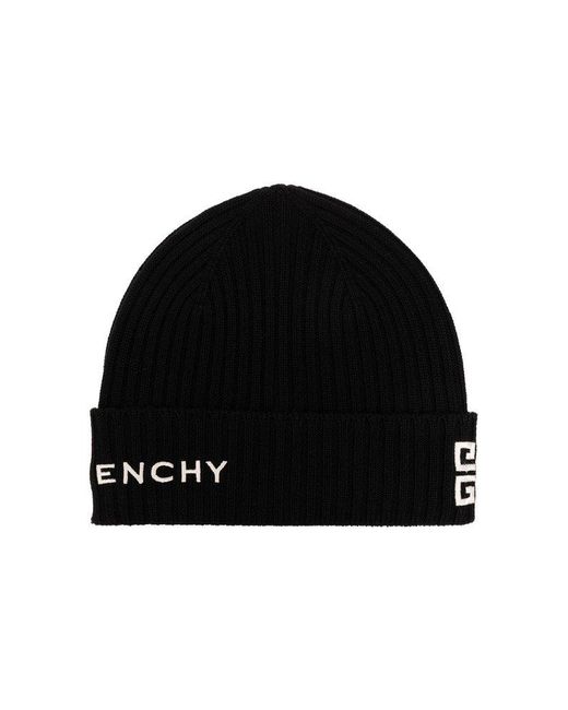 Givenchy Black Wool Beanie for men