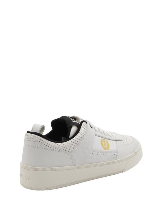 Bally White Riweira Low-top Sneakers for men