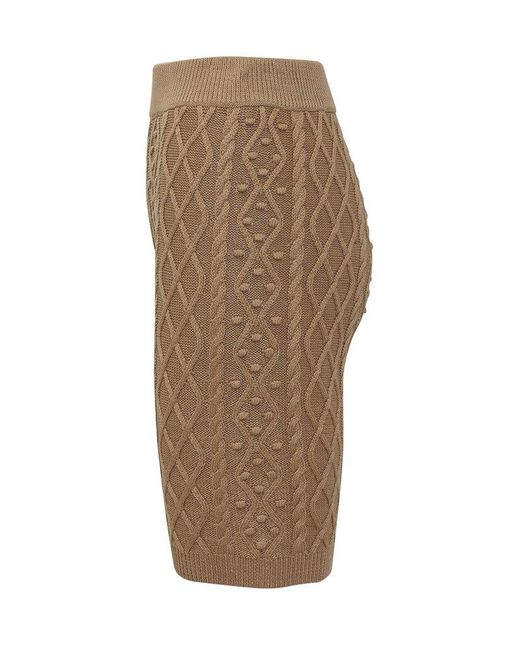 Loulou de Saison Brown Musa Knit Shorts