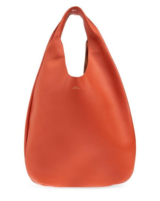 A.P.C. Woman Tote bags Orange PXCBCF67008 EAR