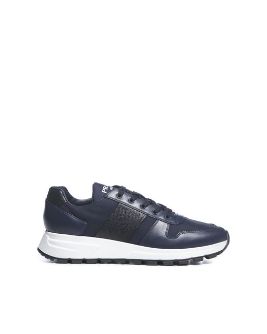 prada panelled low top sneakers