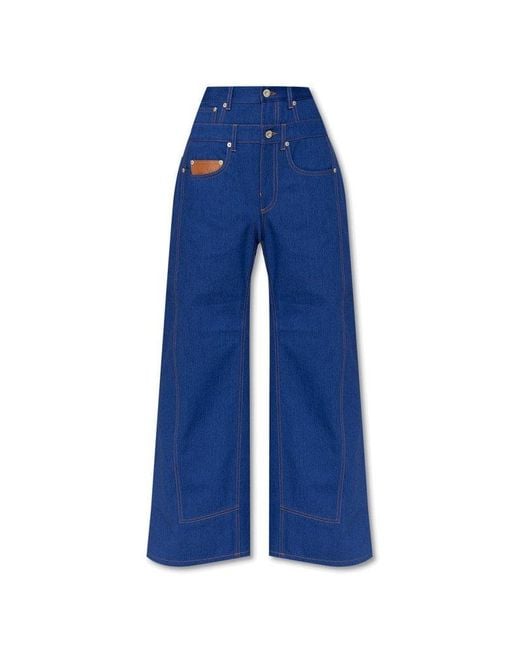 Loewe Blue Double Jeans