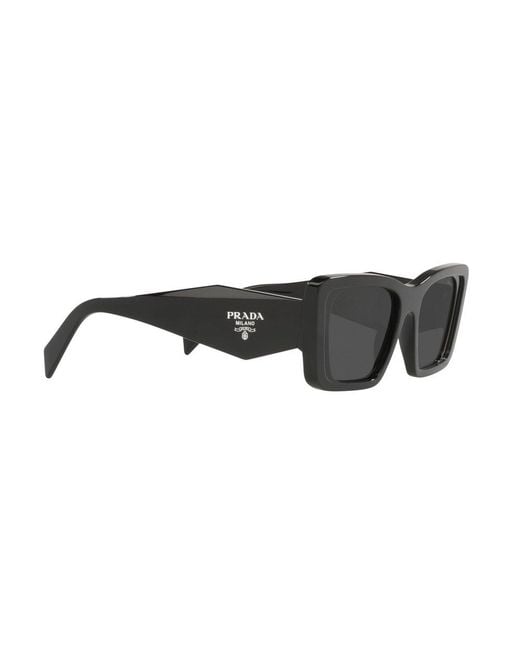Prada Black Cat-eye Frame Sunglasses