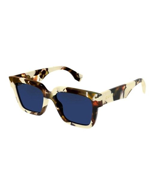 blue gucci frames