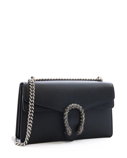 Gucci Dionysus Small Shoulder Bag in Black Lyst