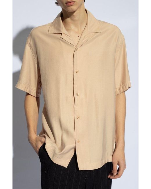 Emporio Armani Natural The 'sustainability' Collection Shirt, for men