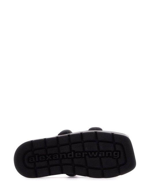 Alexander Wang Black Slippers 'Ja'