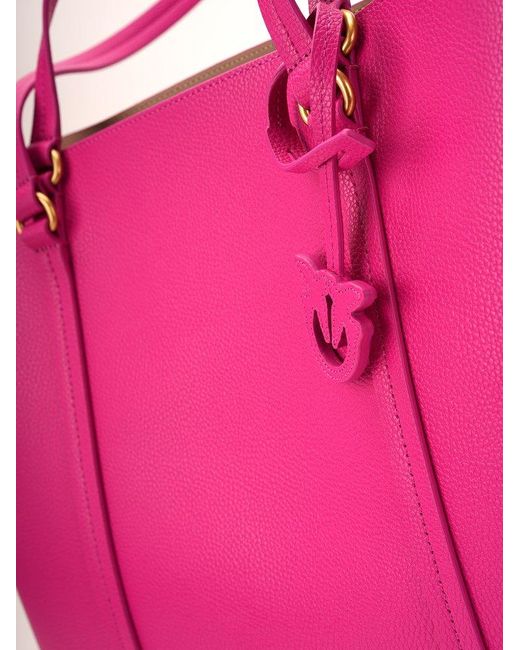 Pinko Pink Carrie Big Shopping Bag