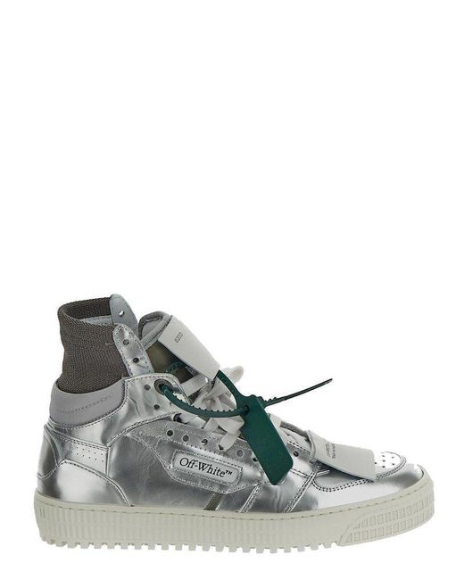 Off-White c/o Virgil Abloh Gray Off-court 3.0 Lace-up Sneakers
