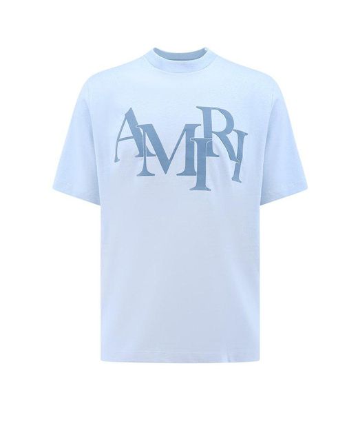 Amiri Blue T-Shirt for men