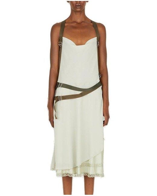 DIESEL Natural D-leilani Buckle-strapped Dress