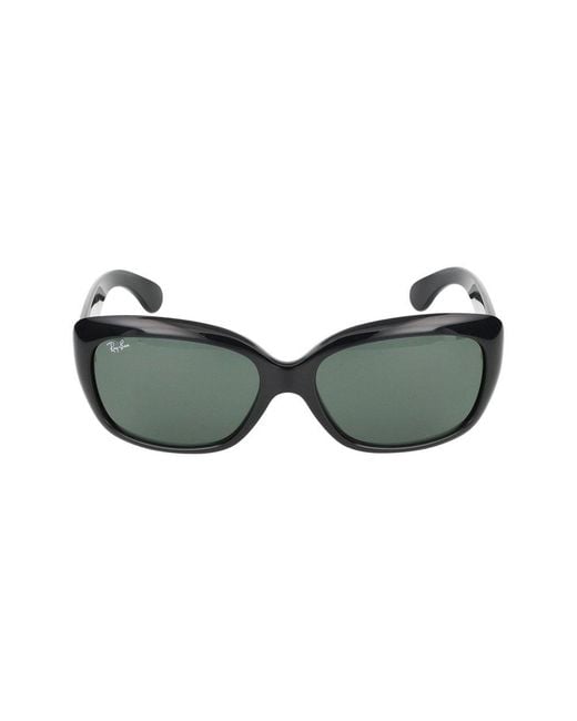 Ray-Ban Green Jackie Ohh Butterfly Frame Sunglasses