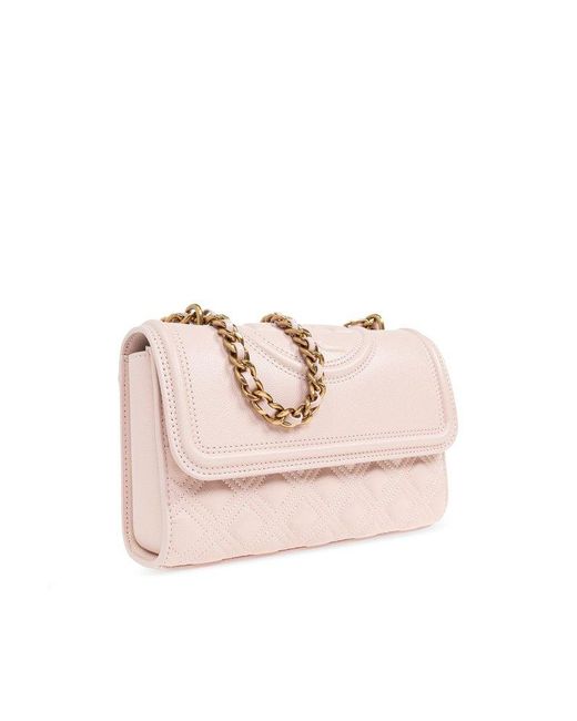 Tory Burch Pink Fleming Soft Shoulder Bag