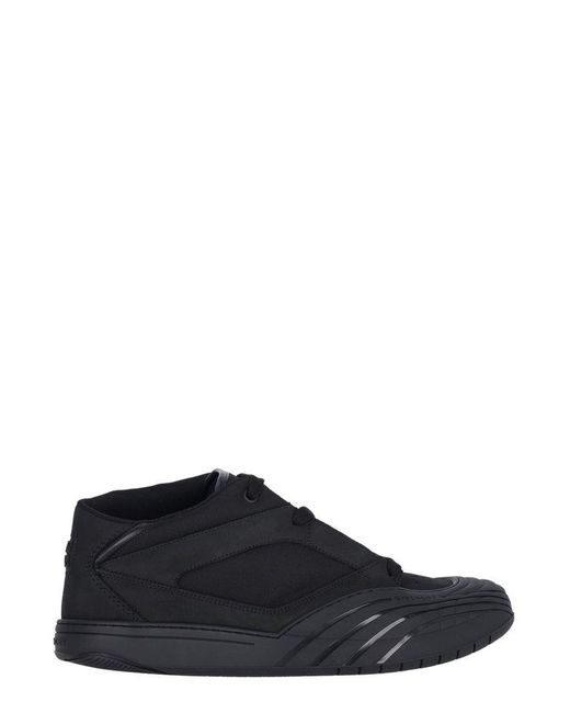Givenchy Blue Skate Mid-Top Sneakers for men