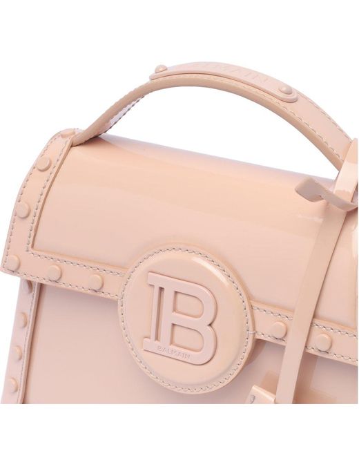 Balmain Pink B Buzz Dynasty Fold-over Top Tote Bag