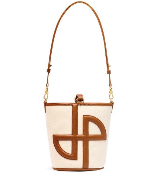 Patou White Jp Small Bucket Bag