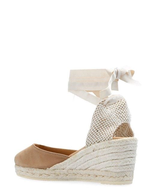 Manebí White Hamptons Low Wedge Espadrilles