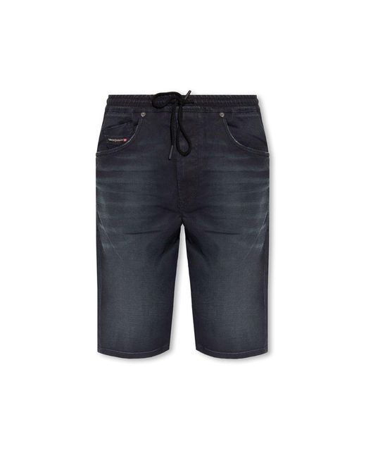 DIESEL Blue ‘2033 D-Krooley’ Shorts for men