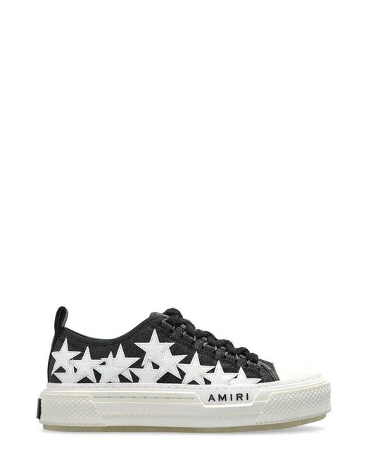 Amiri Glitter Stars Court Low Sneakers in Black Lyst Canada Amiri Glitter Stars Court Low Sneakers in Black Lyst Canada