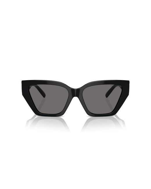 Tiffany & Co Black Cat-eye Frame Sunglasses