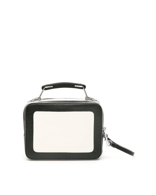 Marc Jacobs The Colorblocked Mini Box Bag in Black Lyst