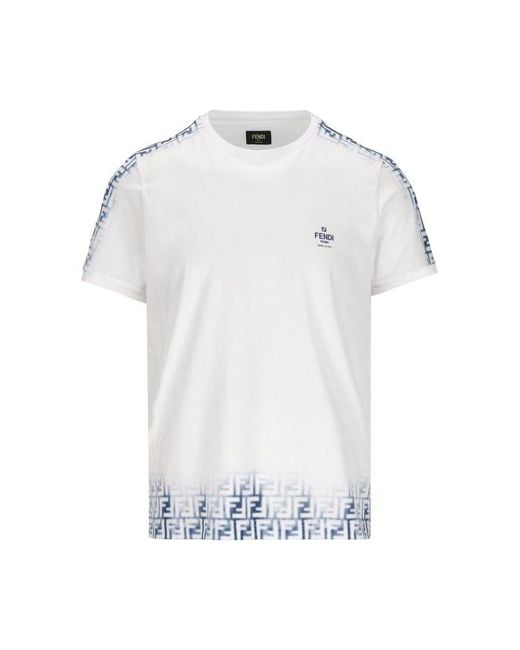 Fendi White T-shirts & Tops for men