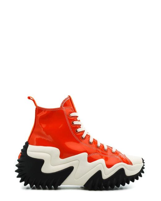 Converse Red Run Star Motion Sneakers