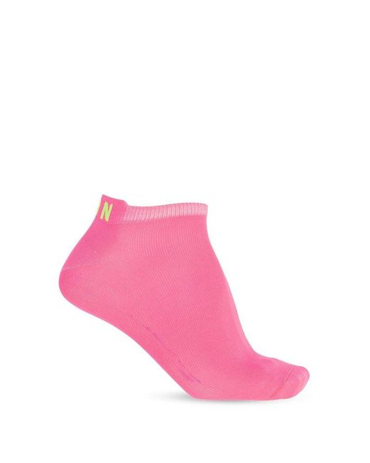DSquared² Pink Socks With Logo, for men