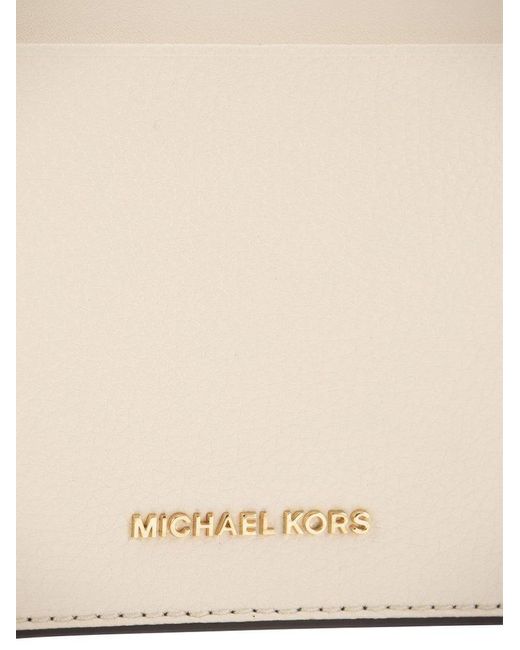 Michael Kors Natural Empire - Leather Shoulder Bag