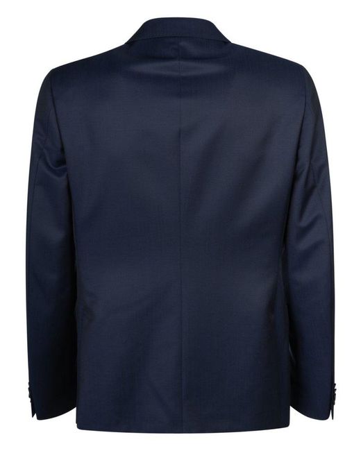 Zegna Blue Classic Plain Suit for men